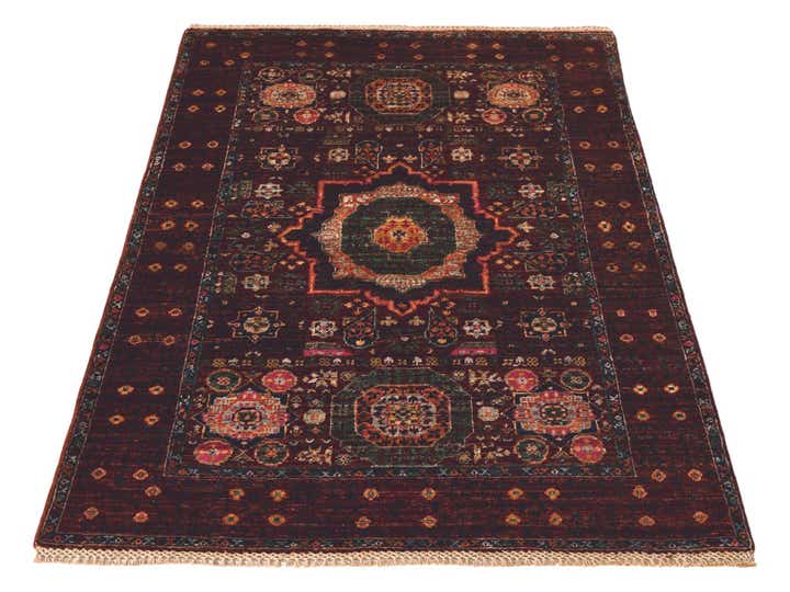 3' 5 x 5' Hand Knotted Mamluk Ziegler Rug