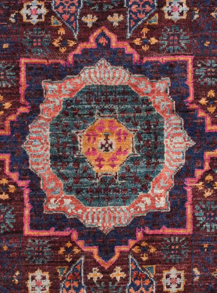 3' 5 x 5' Hand Knotted Mamluk Ziegler Rug