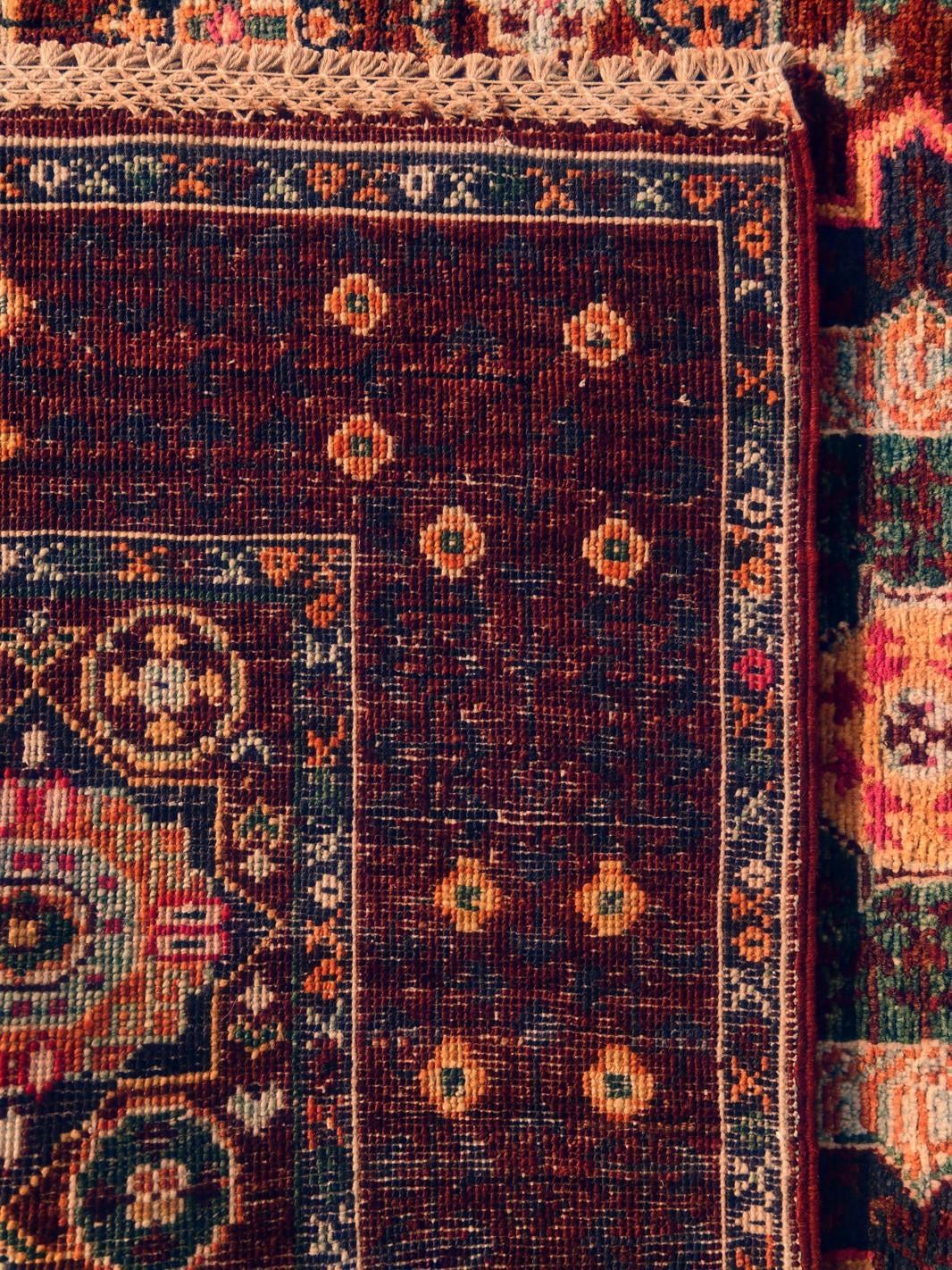 105cm x 155cm Hand Knotted Mamluk Ziegler Rug