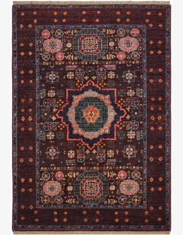 3' 5 x 5' Hand Knotted Mamluk Ziegler Rug