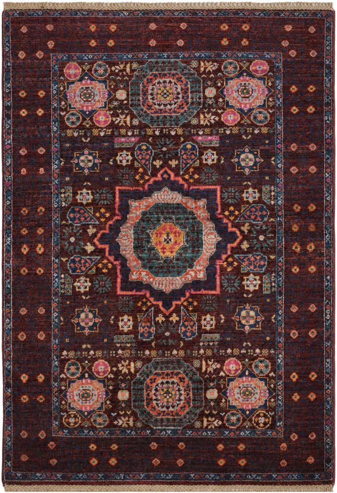 3' 5 x 5' Hand Knotted Mamluk Ziegler Rug