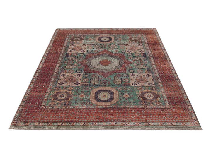 5' 1 x 6' 6 Hand Knotted Mamluk Ziegler Rug