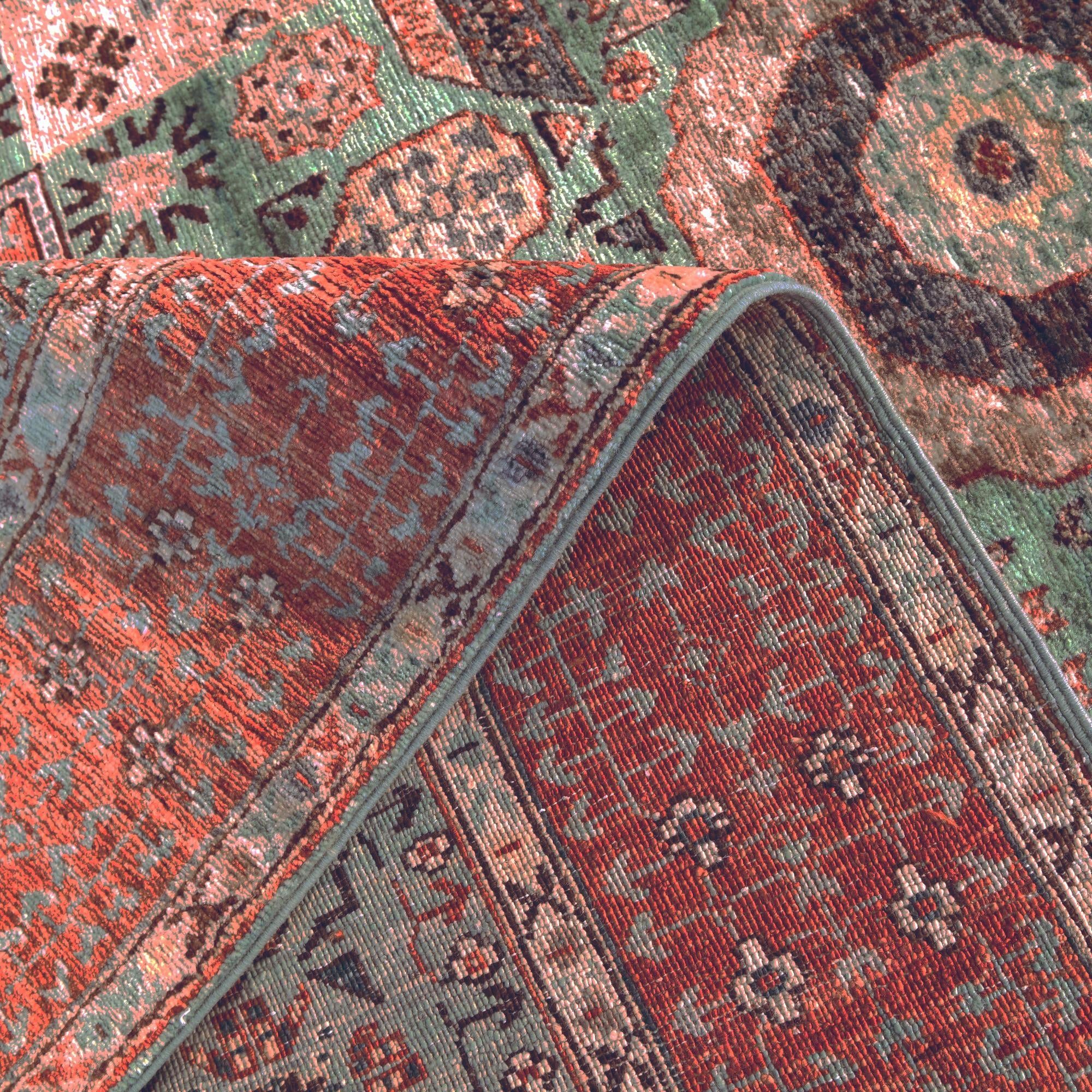 5' 1 x 6' 6 Hand Knotted Mamluk Ziegler Rug