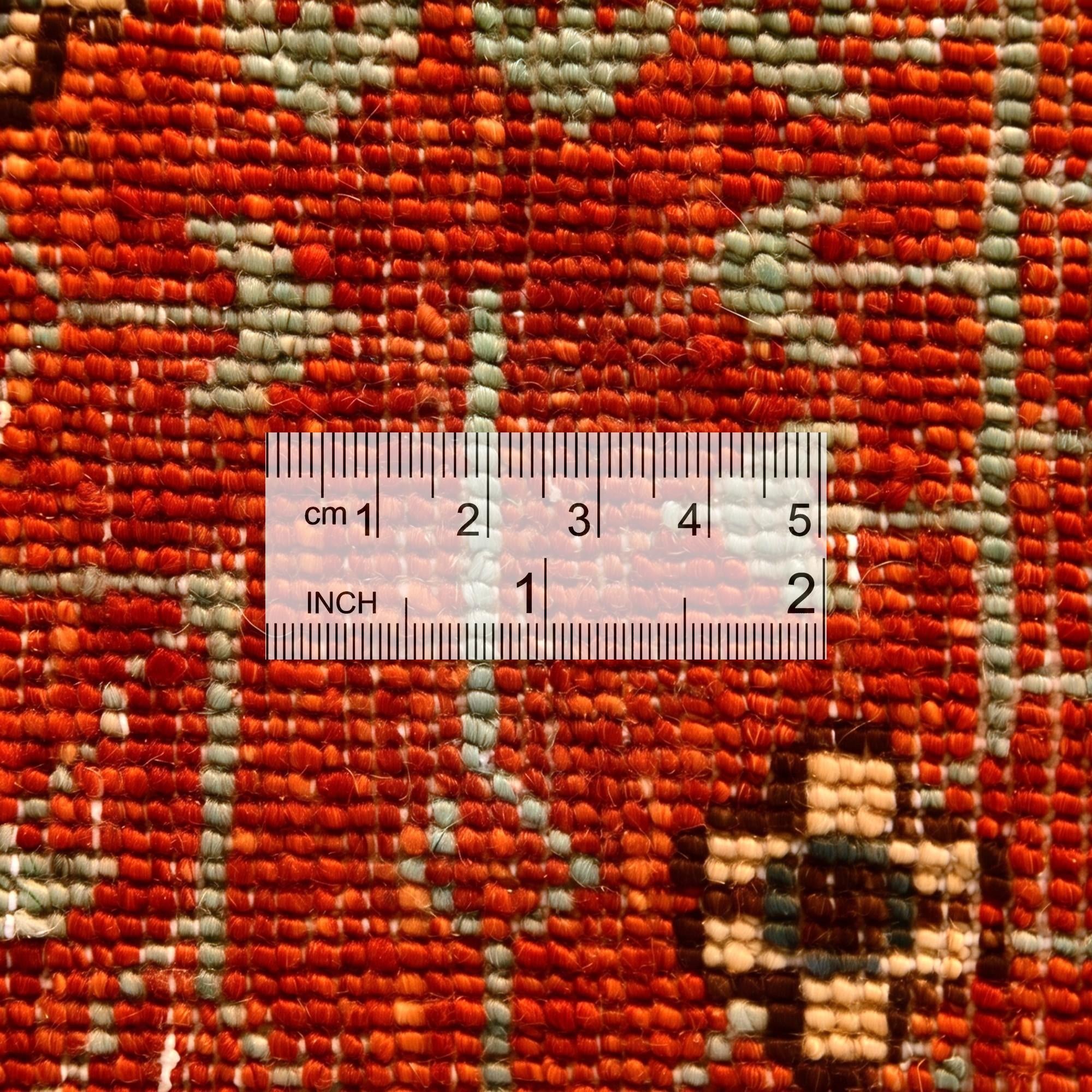 5' 1 x 6' 6 Hand Knotted Mamluk Ziegler Rug