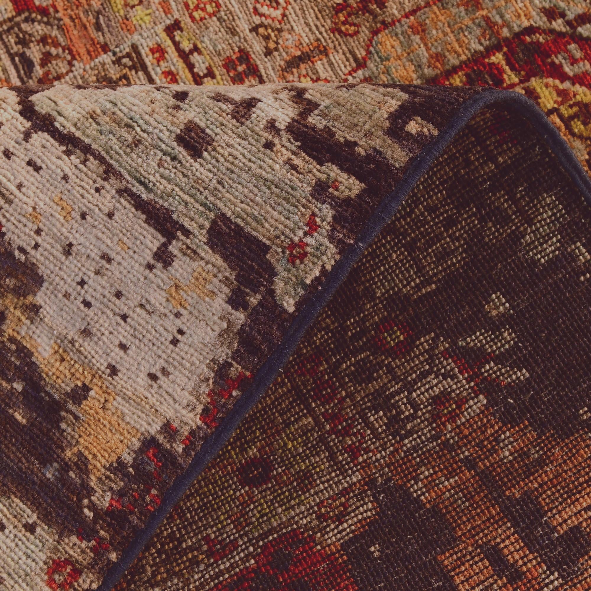 3' 5 x 4' 10 Hand Knotted Mamluk Ziegler Rug