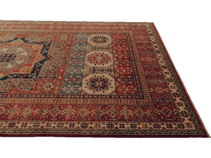 6' 2 x 8' 11 Hand Knotted Mamluk Ziegler Rug
