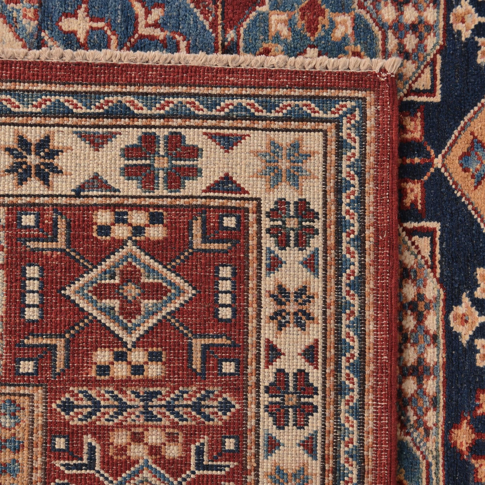 190cm x 270cm Hand Knotted Mamluk Ziegler Rug