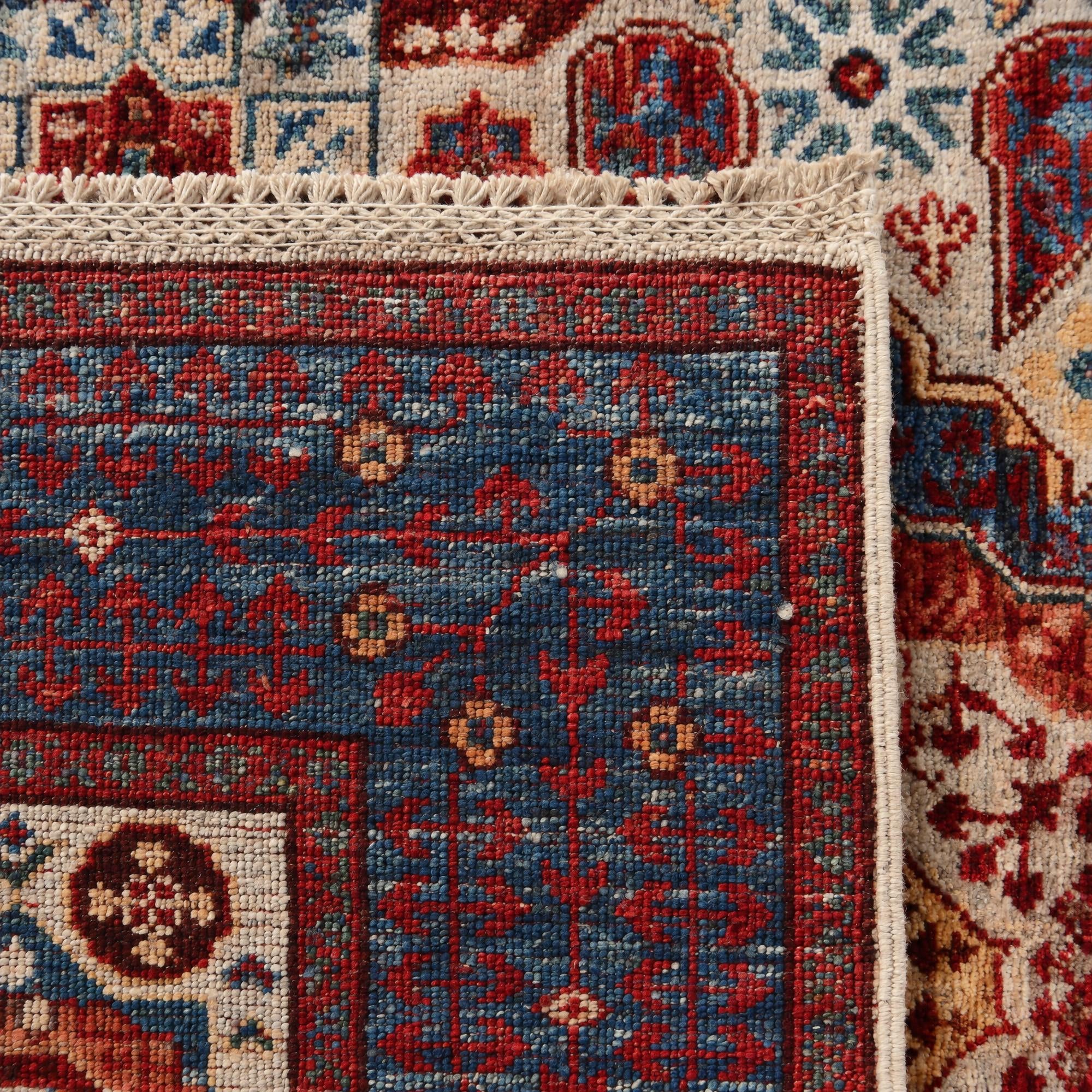 3' 7 x 4' 11 Hand Knotted Mamluk Ziegler Rug