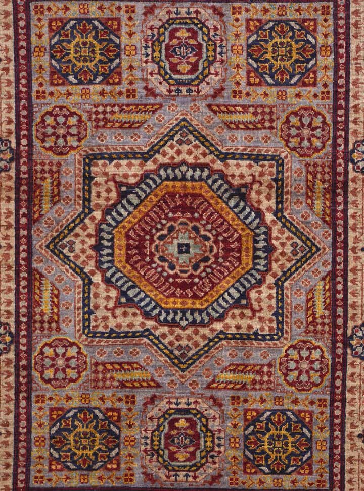 3' 5 x 4' 7 Hand Knotted Mamluk Ziegler Rug
