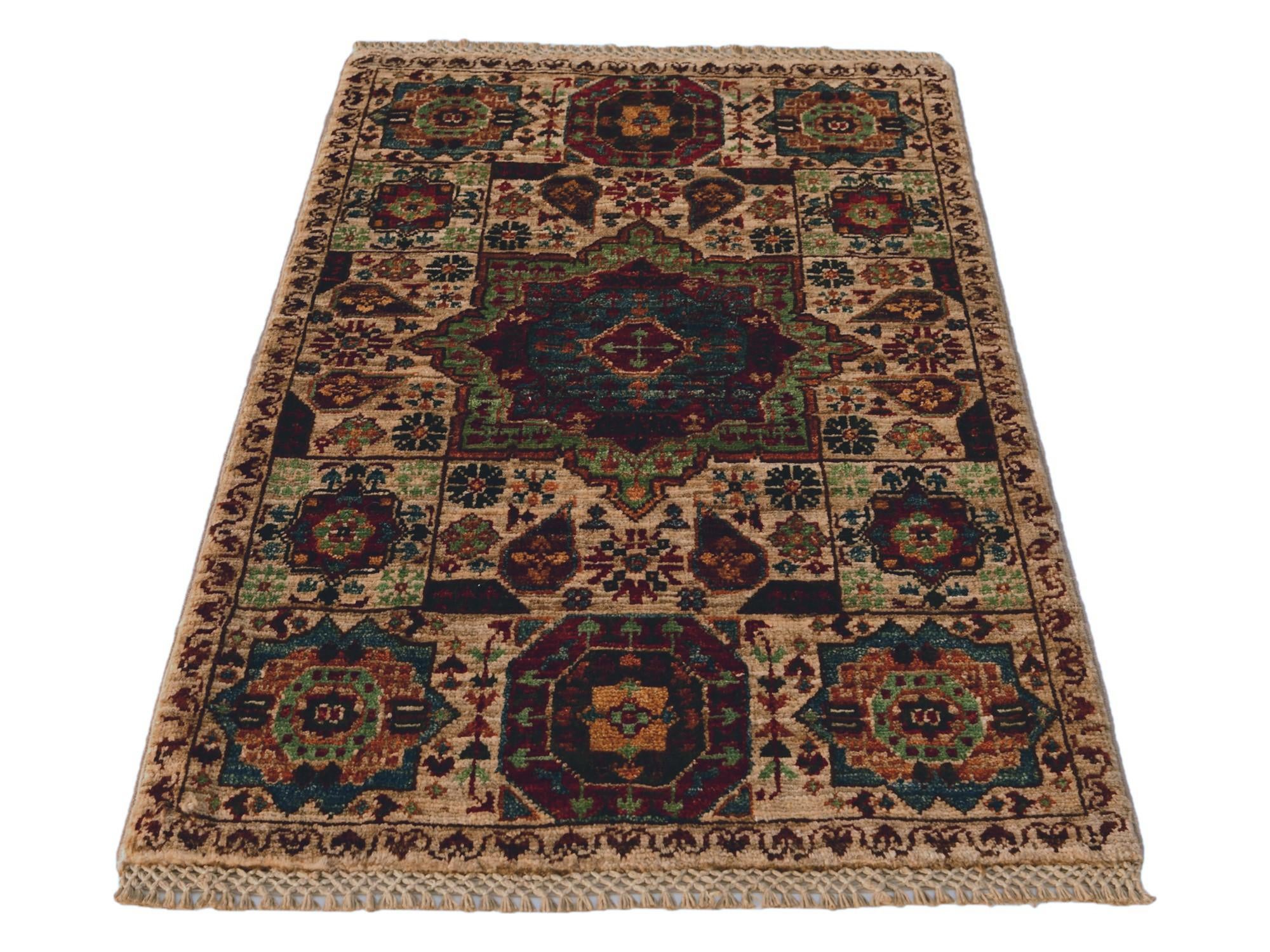 2' x 3' 1 Hand Knotted Mamluk Ziegler Rug