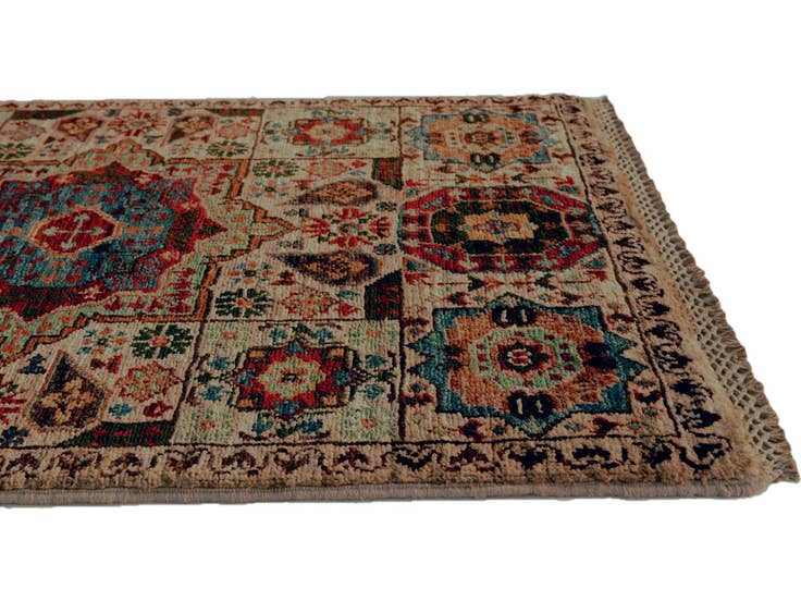 Detail image of 2' x 3' 1 Hand Knotted Mamluk Ziegler Rug