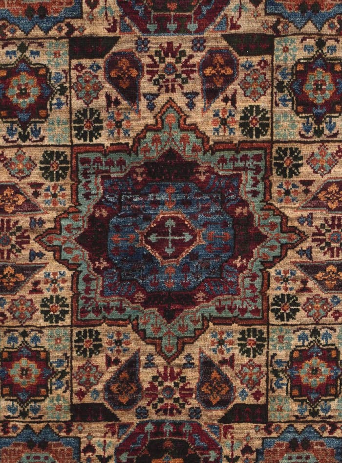 Detail image of 2' x 3' 1 Hand Knotted Mamluk Ziegler Rug