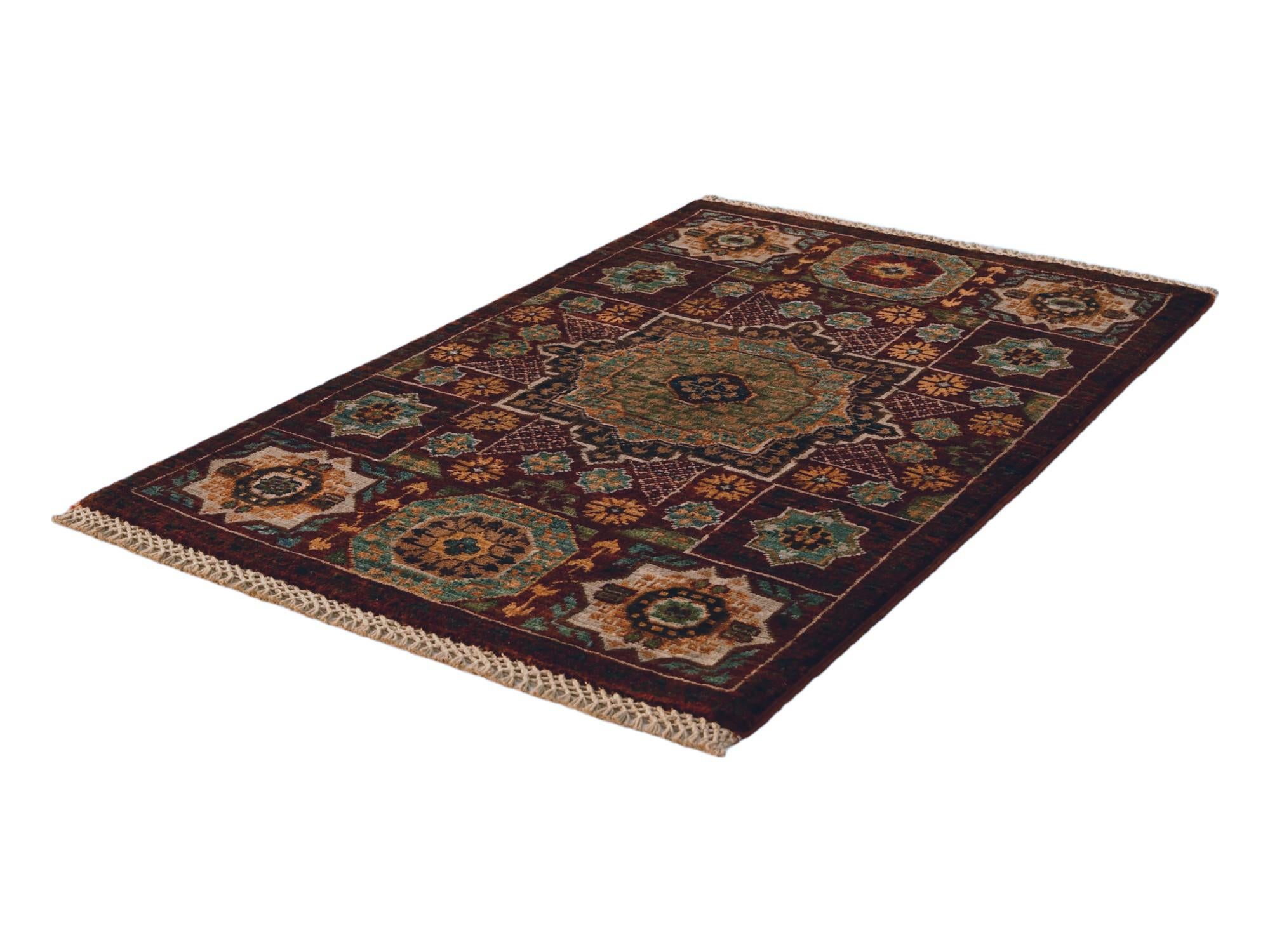 2' x 3' 1 Hand Knotted Mamluk Ziegler Rug