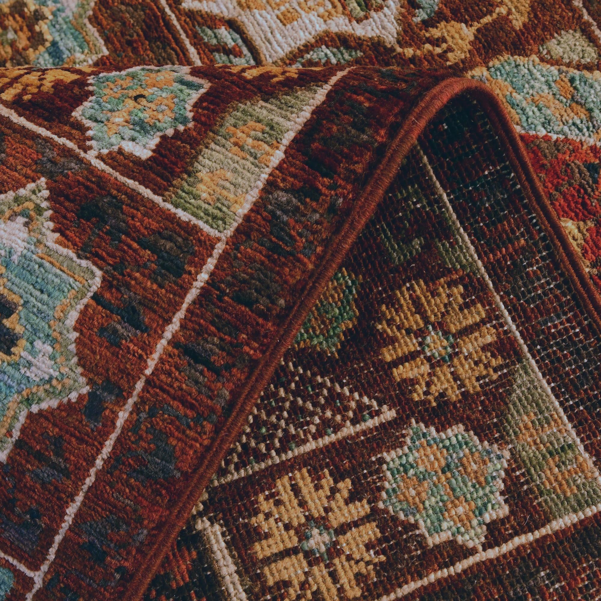 2' x 3' 1 Hand Knotted Mamluk Ziegler Rug