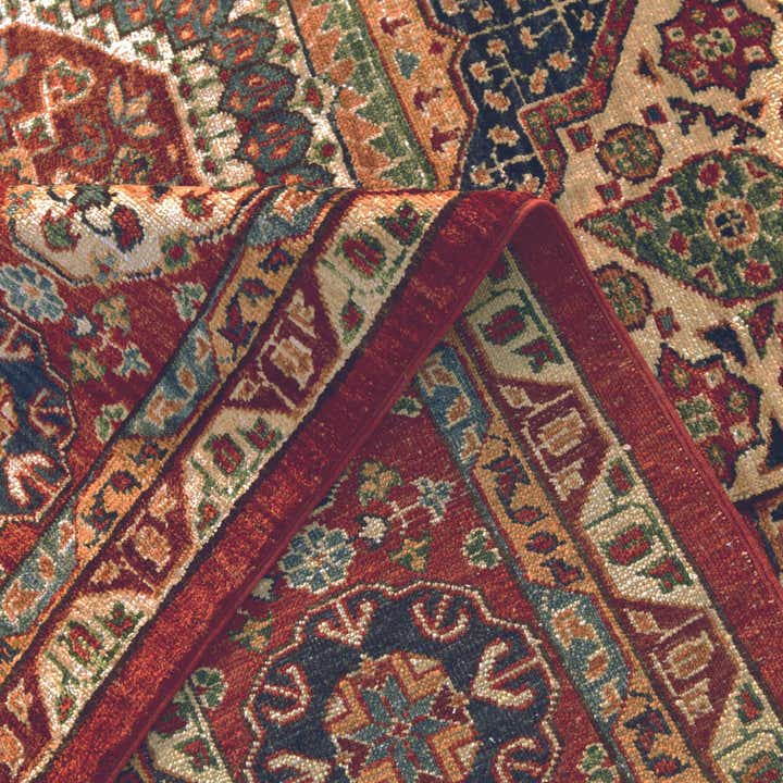 7' 1 x 10' Hand Knotted Mamluk Ziegler Rug