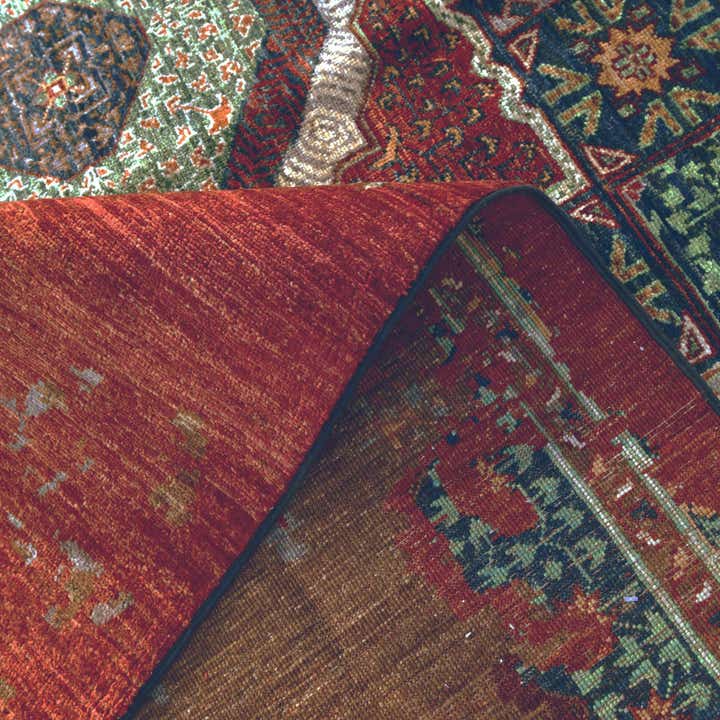 9' x 12' 6 Hand Knotted Mamluk Ziegler Rug