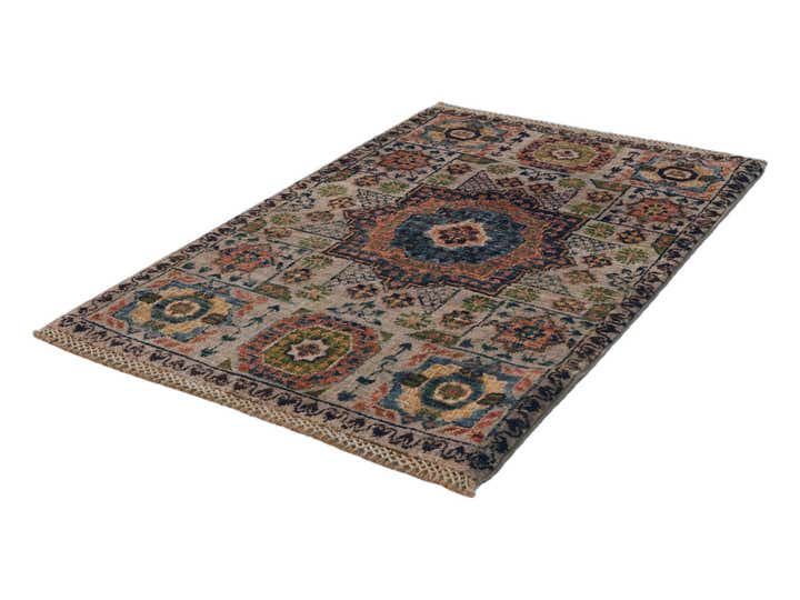 2' 1 x 3' 2 Hand Knotted Mamluk Ziegler Rug