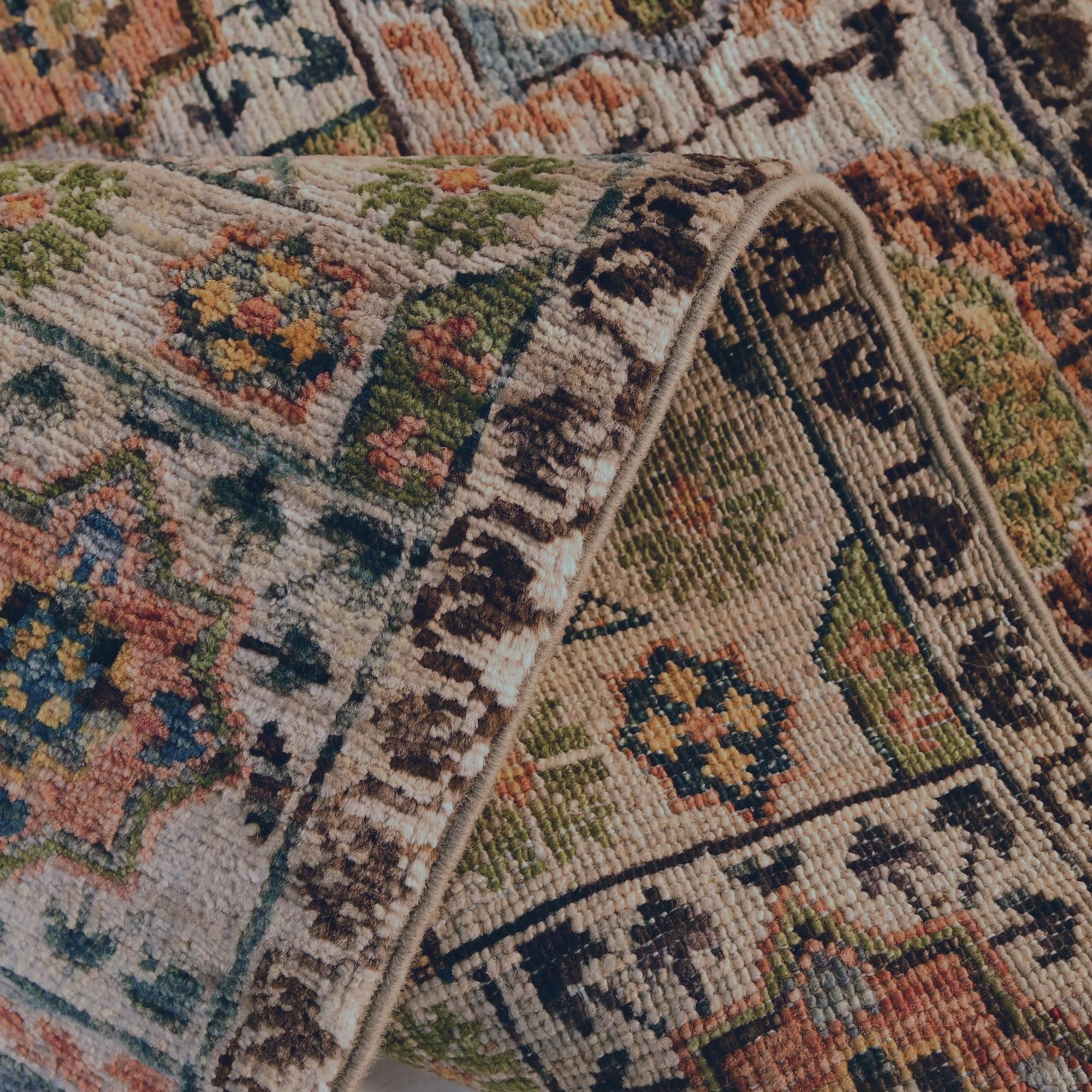 2' 1 x 3' 2 Hand Knotted Mamluk Ziegler Rug