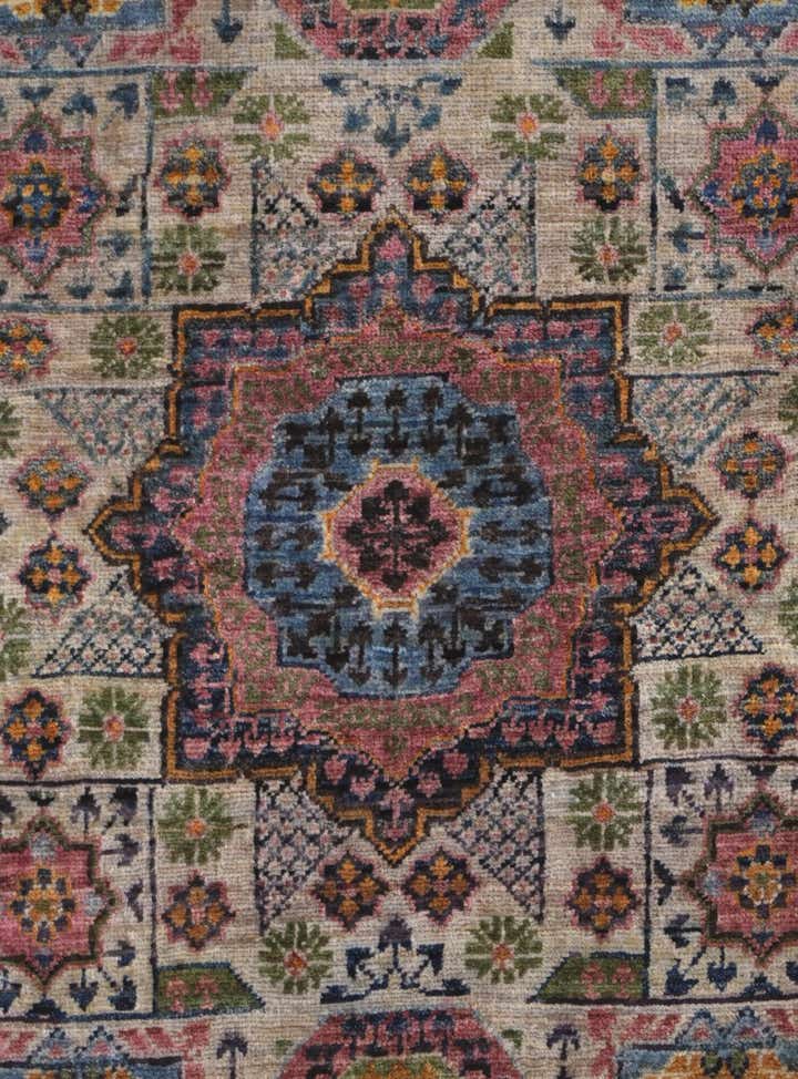 2' 1 x 3' 2 Hand Knotted Mamluk Ziegler Rug