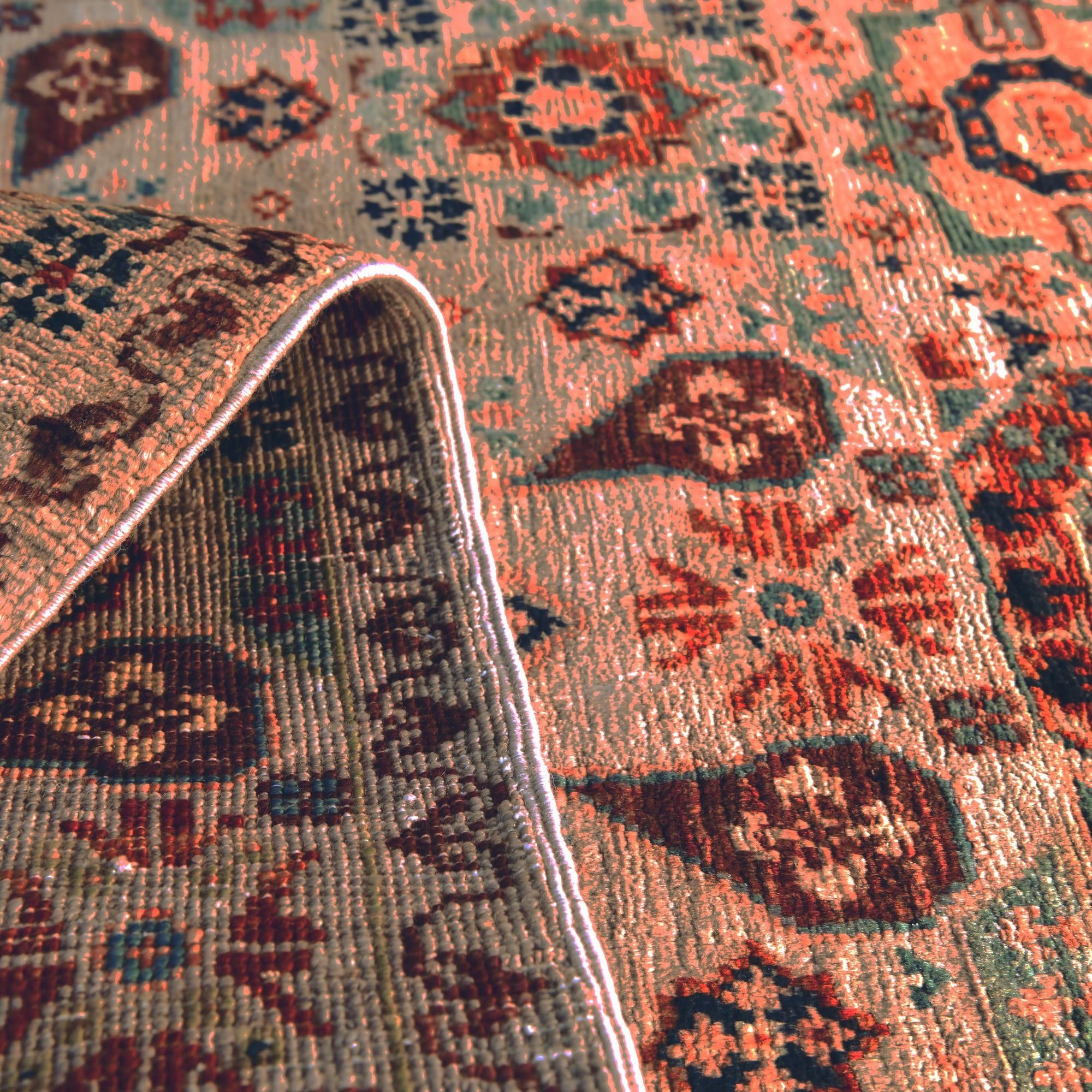 2' x 2' 11 Hand Knotted Mamluk Ziegler Rug