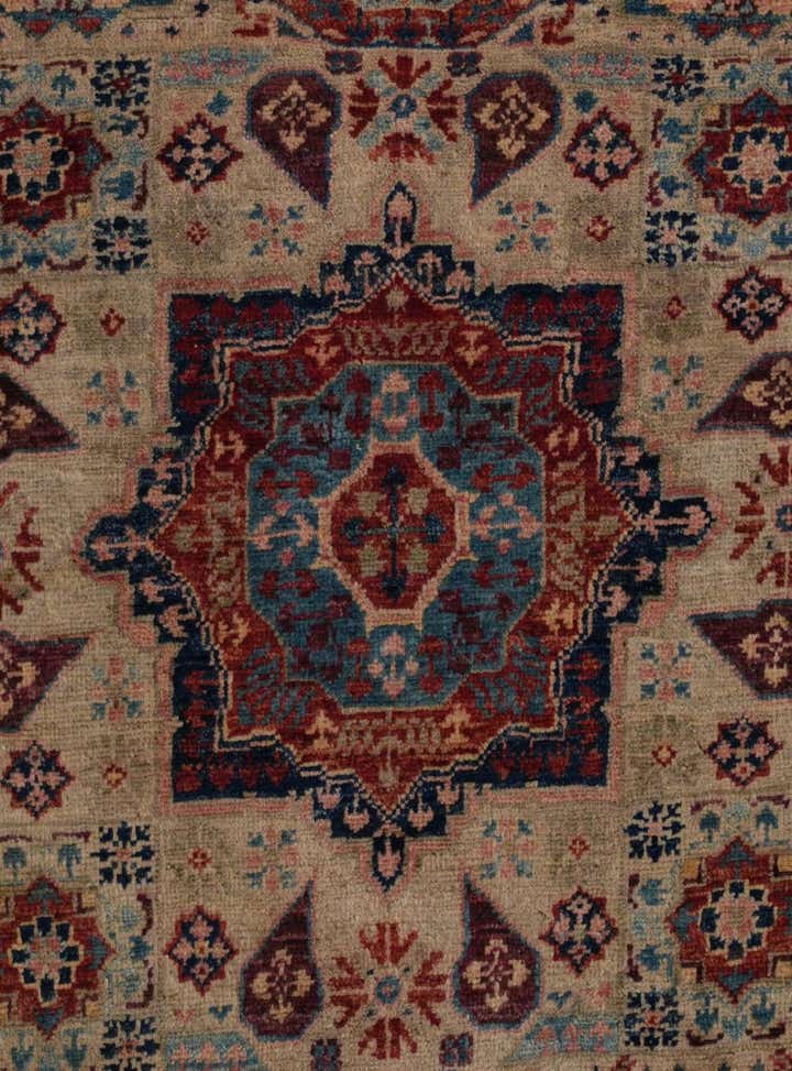 2' x 2' 11 Hand Knotted Mamluk Ziegler Rug