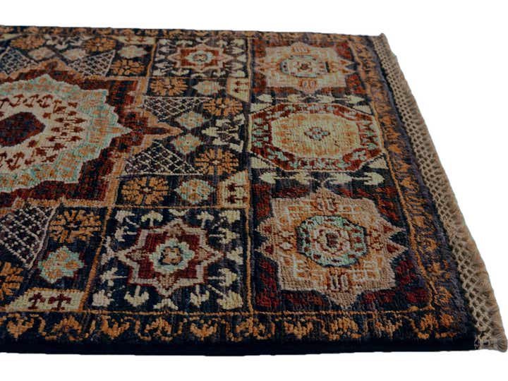 2' x 3' 2 Hand Knotted Mamluk Ziegler Rug