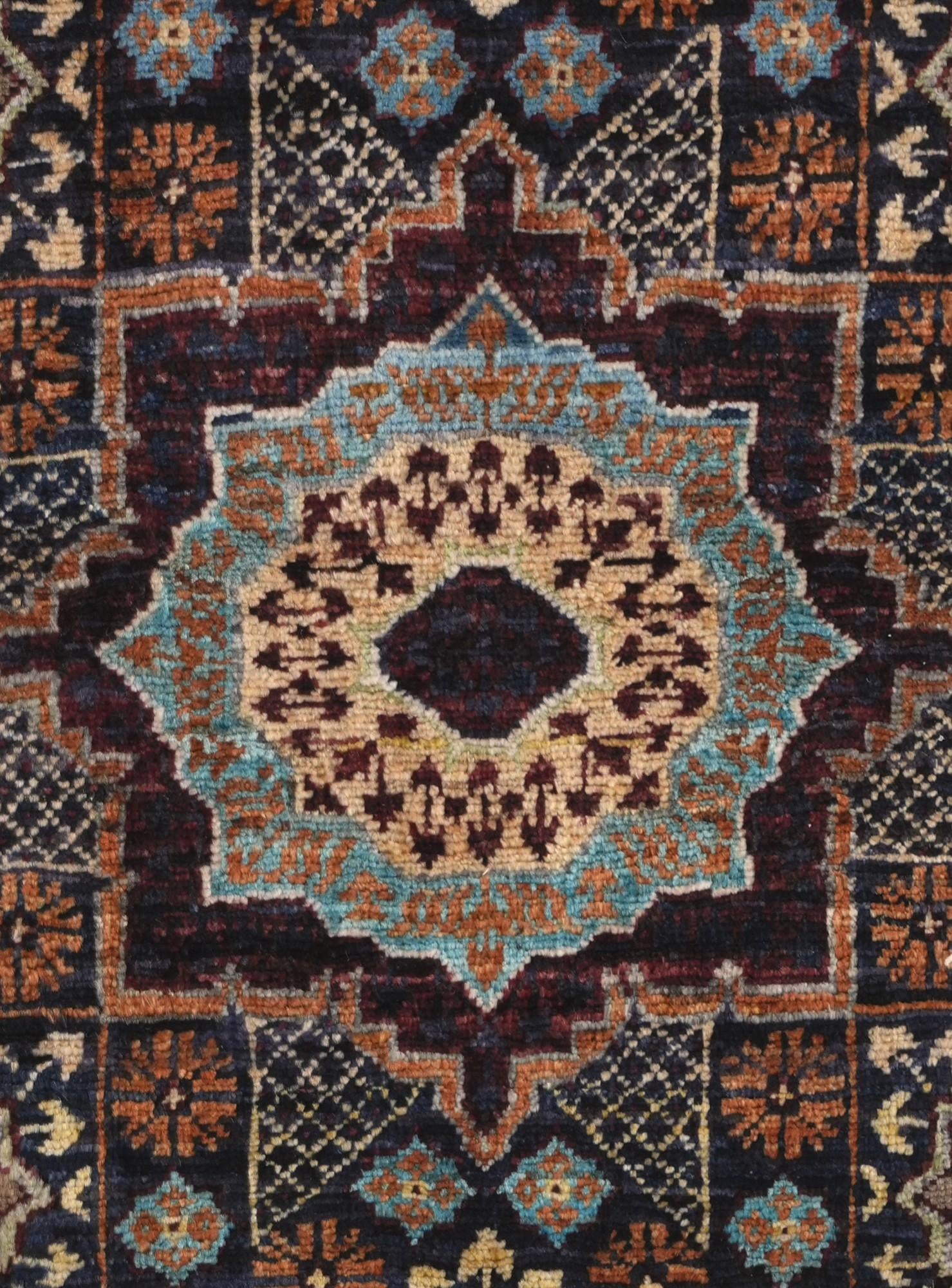 2' x 3' 2 Hand Knotted Mamluk Ziegler Rug