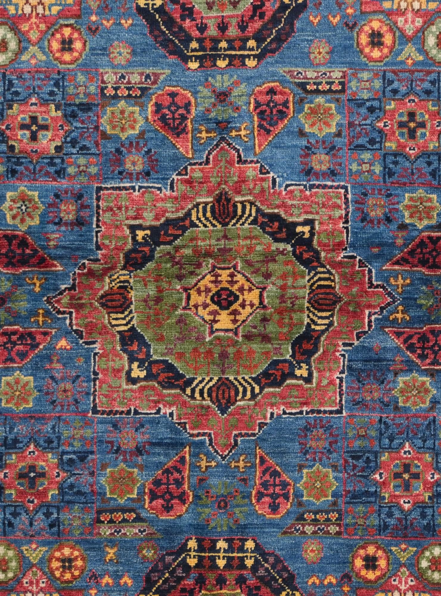 3' 4 x 5' Hand Knotted Mamluk Ziegler Rug