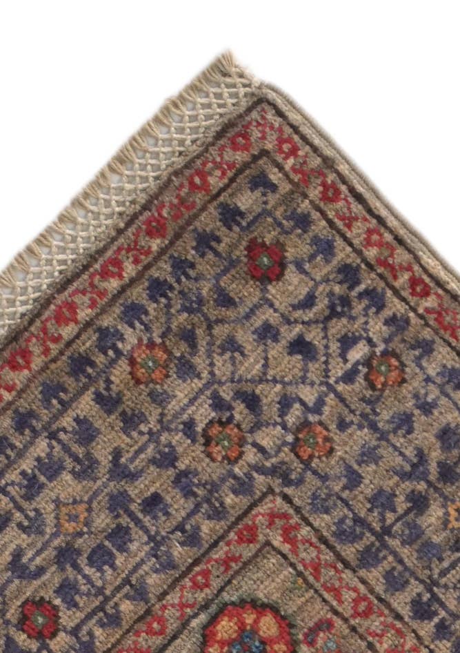 Detail image of 3' 3 x 4' 10 Hand Knotted Mamluk Ziegler Rug