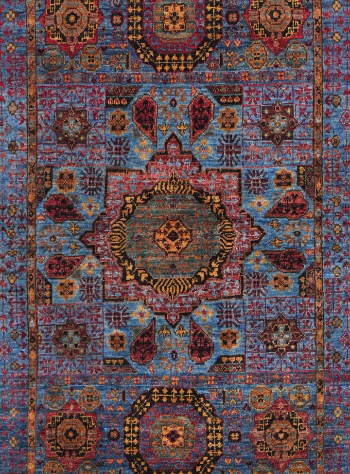 3' 3 x 5' 2 Hand Knotted Mamluk Ziegler Rug