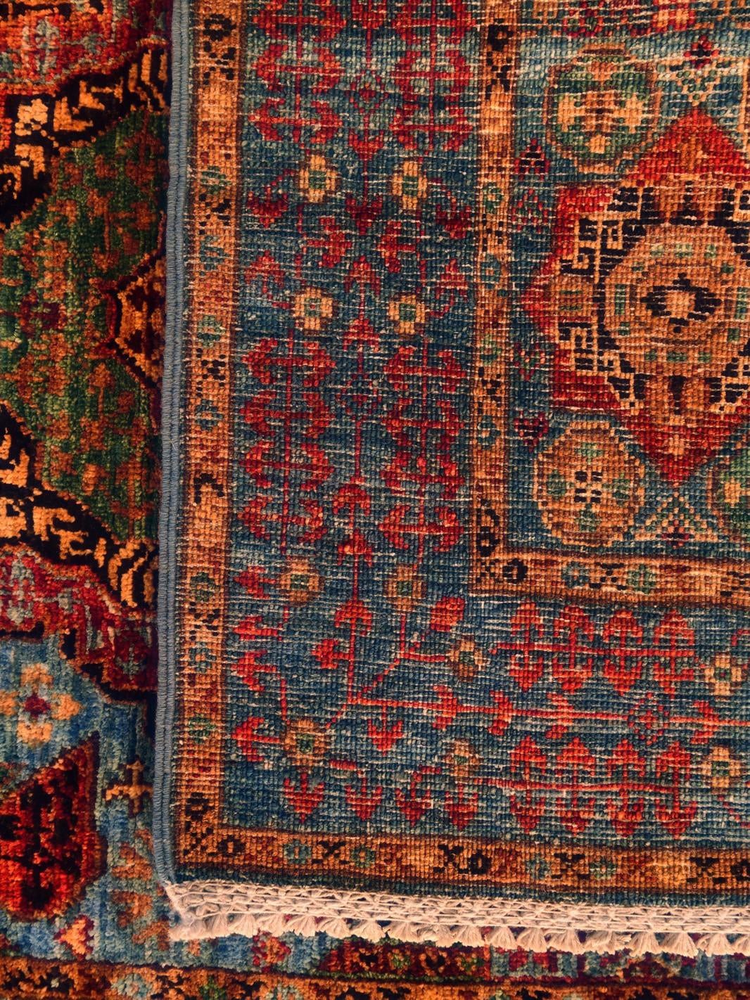 100cm x 160cm Hand Knotted Mamluk Ziegler Rug