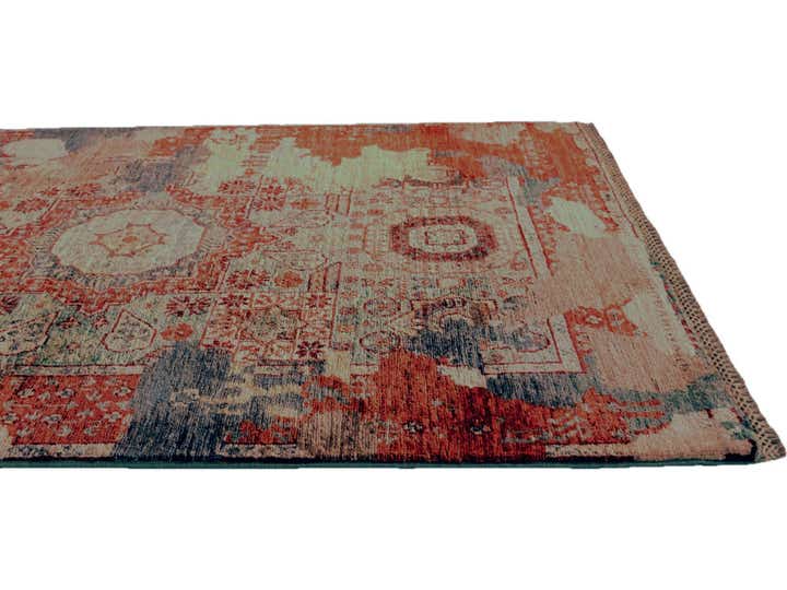 3' 5 x 5' Hand Knotted Mamluk Ziegler Rug