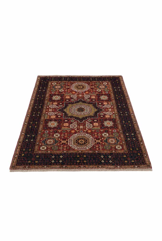 4' 2 x 6' Hand Knotted Mamluk Ziegler Rug