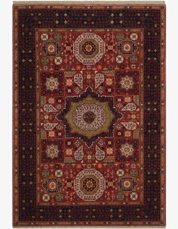 4' 2 x 6' Hand Knotted Mamluk Ziegler Rug