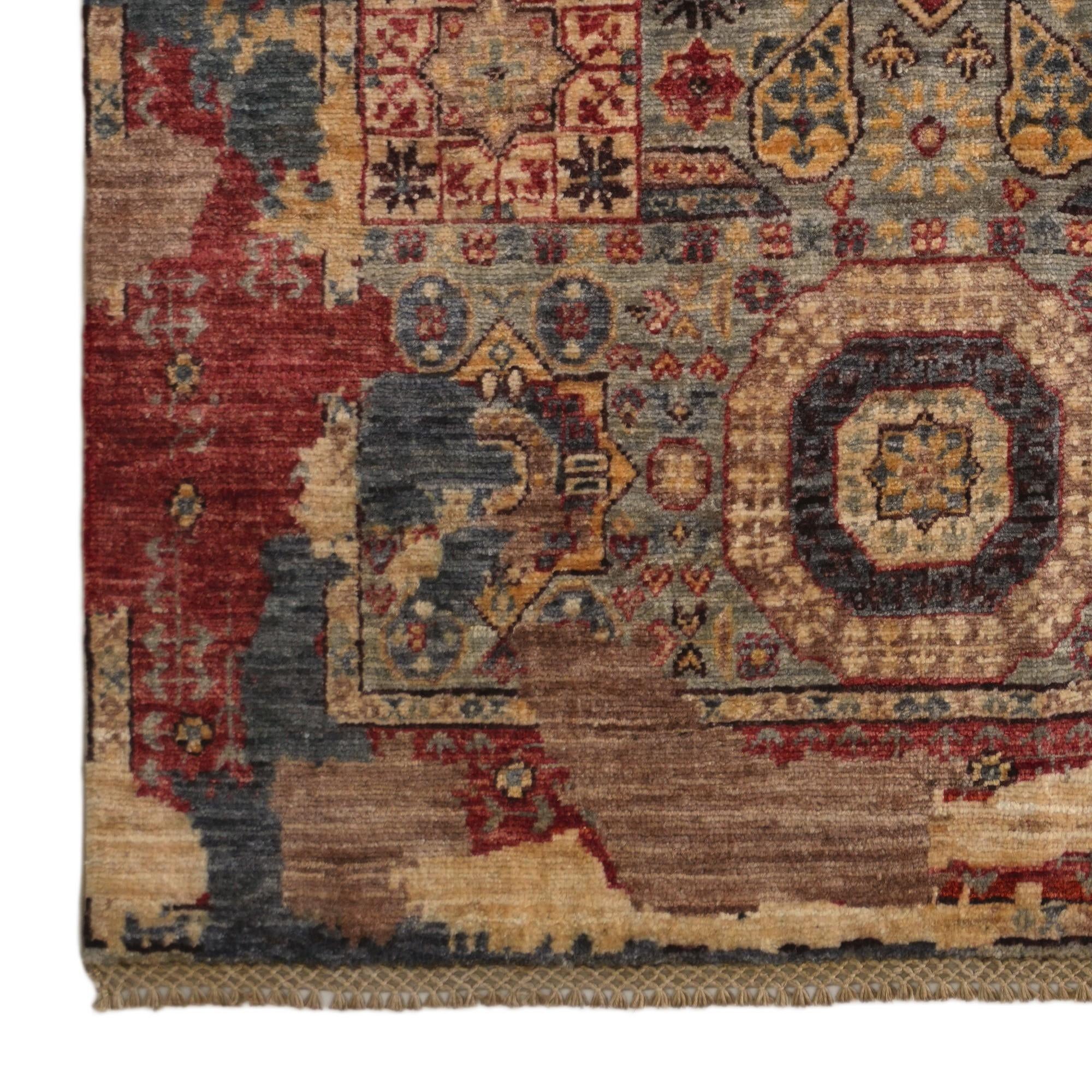 3' 3 x 5' Hand Knotted Mamluk Ziegler Rug