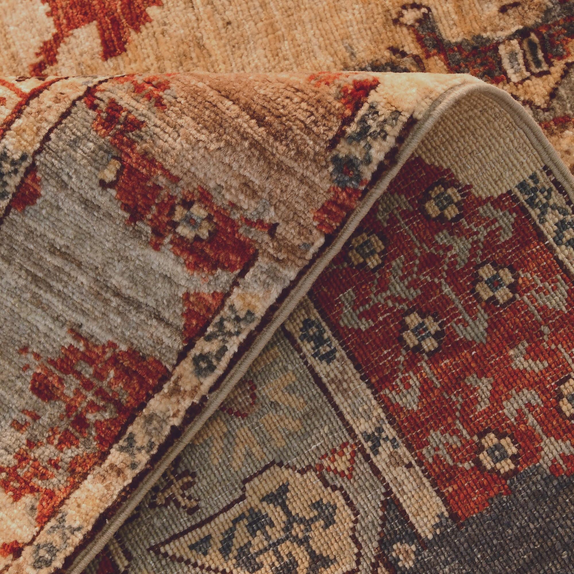 3' 3 x 5' Hand Knotted Mamluk Ziegler Rug