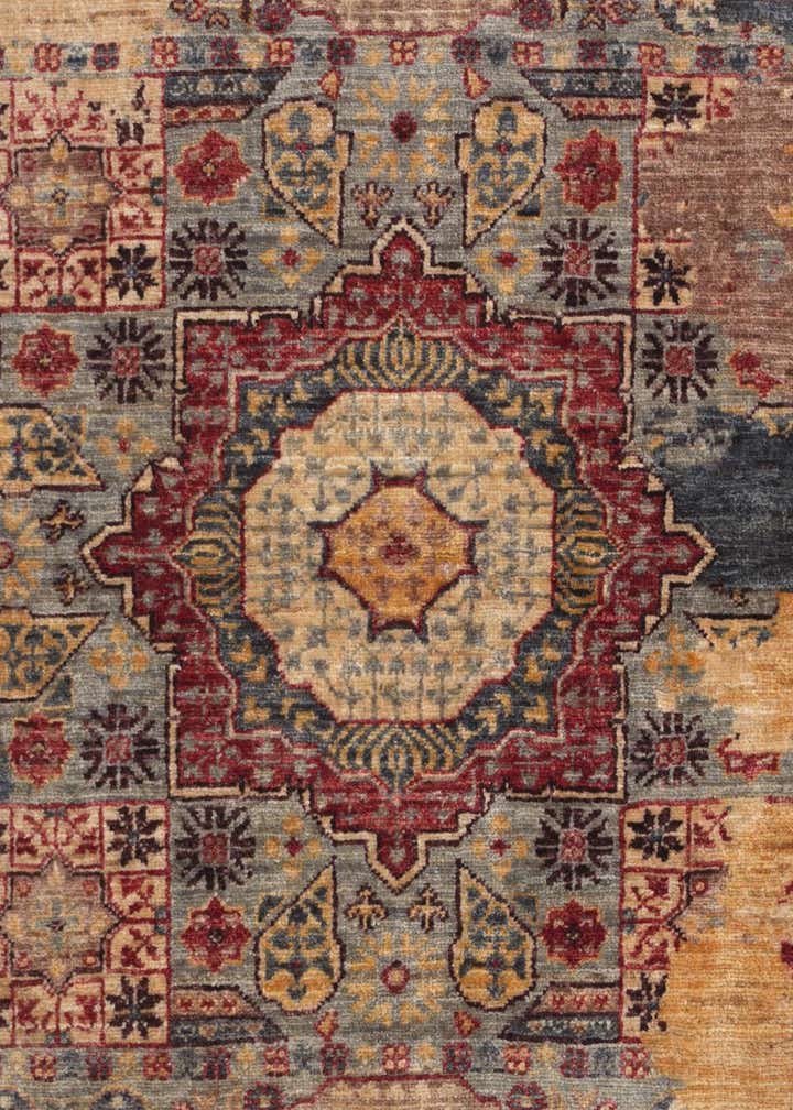 3' 3 x 5' Hand Knotted Mamluk Ziegler Rug