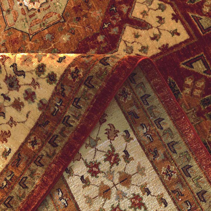 8' 10 x 12' 3 Hand Knotted Mamluk Ziegler Rug