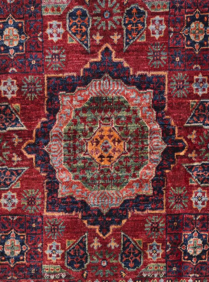 3' 2 x 5' 3 Hand Knotted Mamluk Ziegler Rug