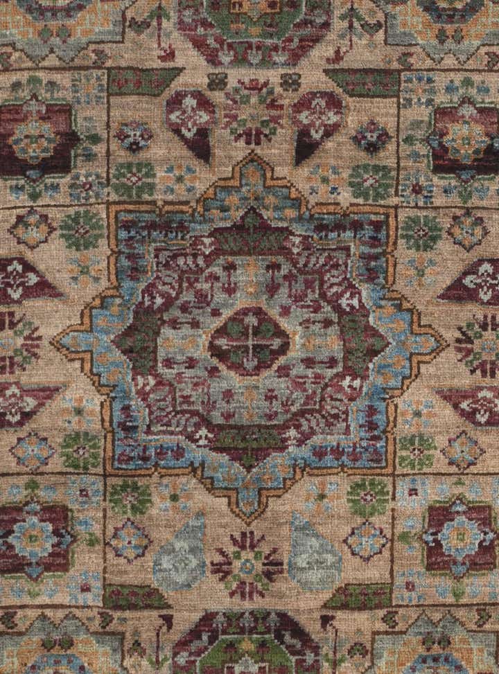 2' x 3' Hand Knotted Mamluk Ziegler Rug
