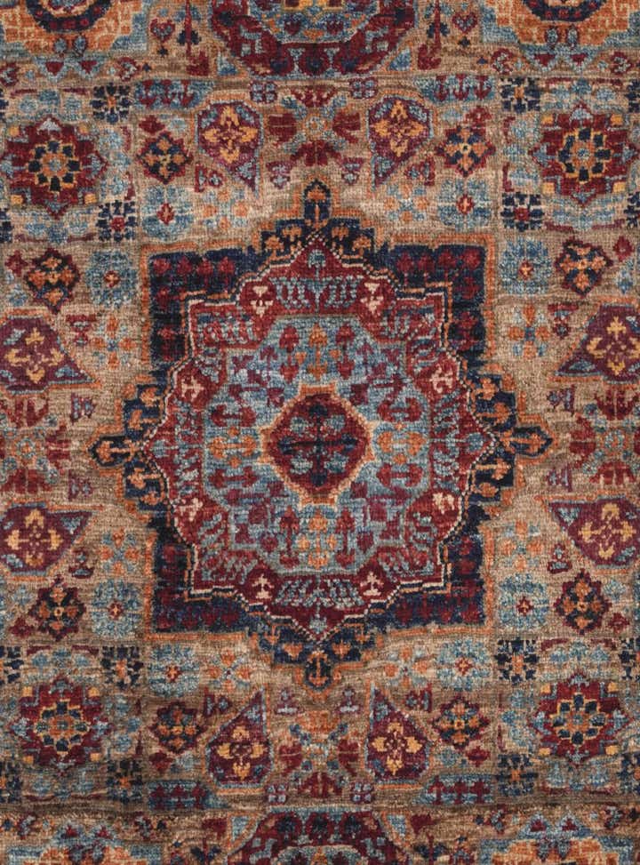 2' x 3' Hand Knotted Mamluk Ziegler Rug