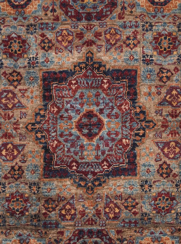 Detail image of 2' x 3' Hand Knotted Mamluk Ziegler Rug