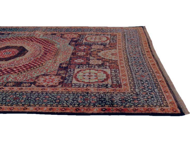 Detail image of 5' 2 x 7' 3 Hand Knotted Mamluk Ziegler Rug