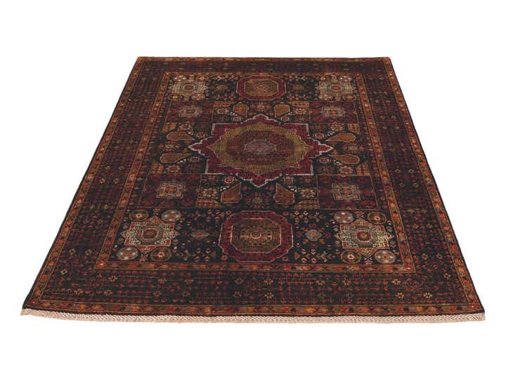 5' x 6' 7 Hand Knotted Mamluk Ziegler Rug