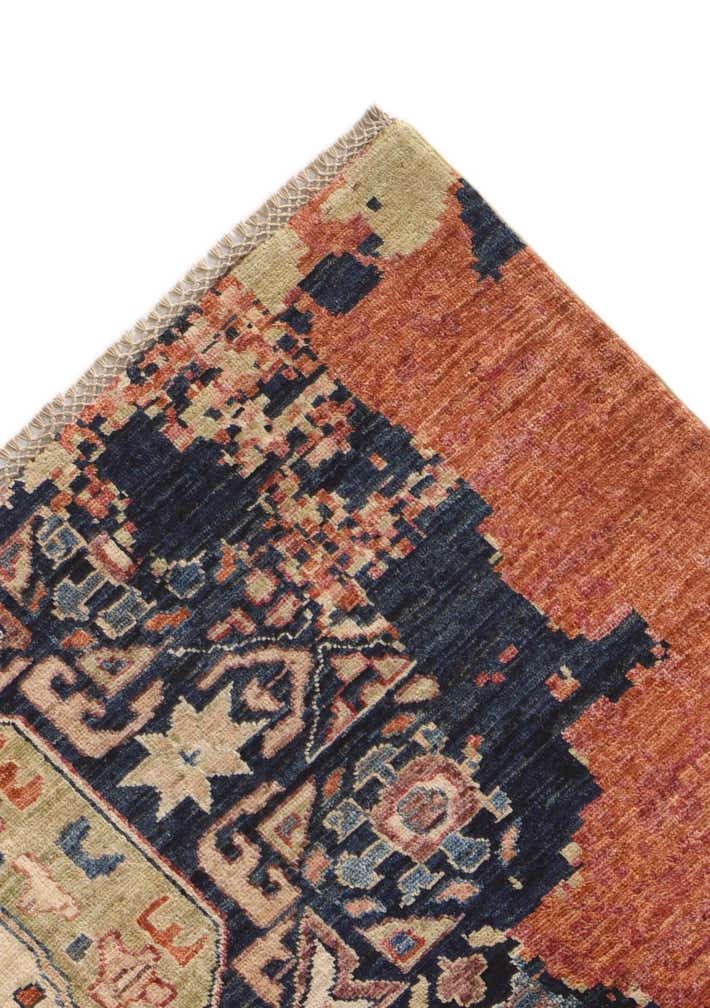 7' 11 x 9' 7 Hand Knotted Mamluk Ziegler Rug