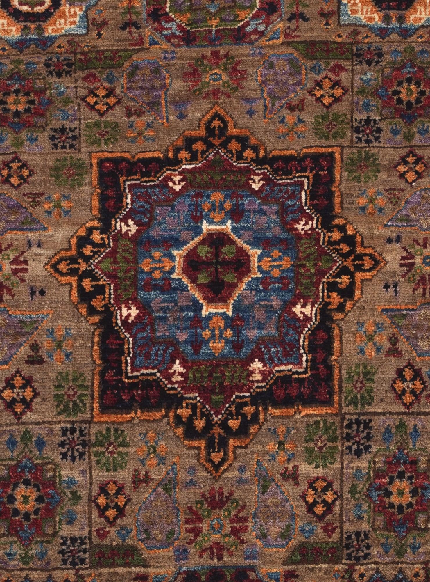 2' x 3' 1 Hand Knotted Mamluk Ziegler Rug
