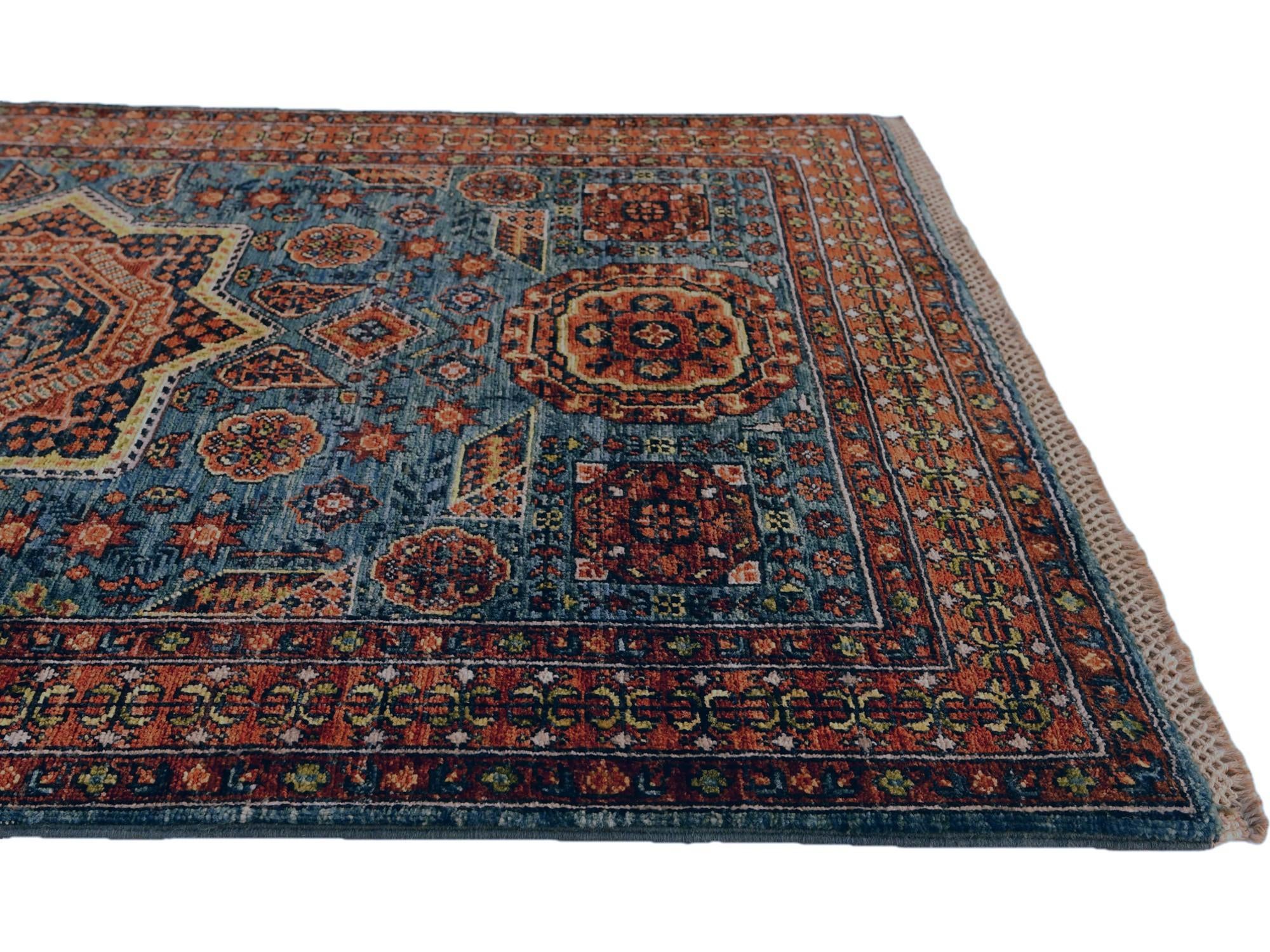 3' 5 x 5' Hand Knotted Mamluk Ziegler Rug