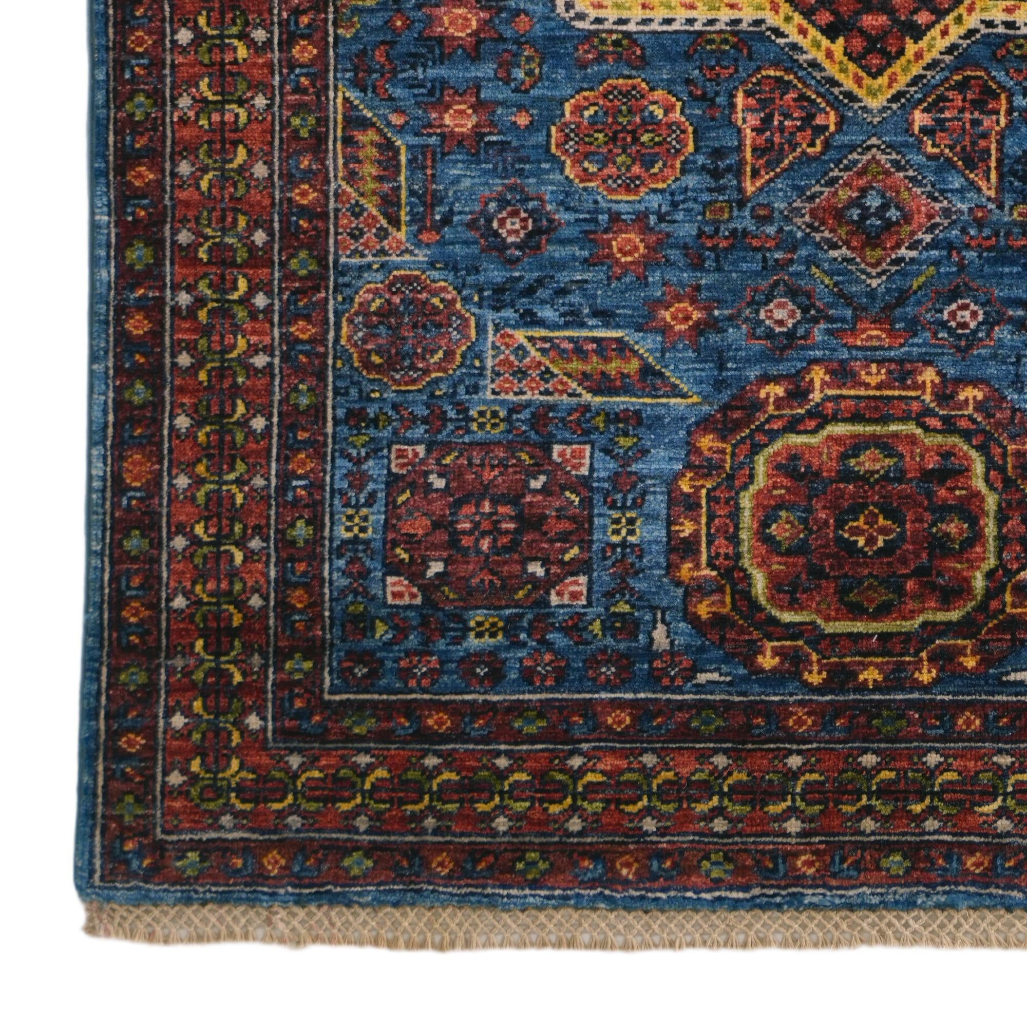 3' 5 x 5' Hand Knotted Mamluk Ziegler Rug
