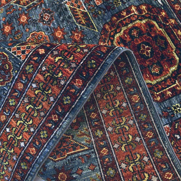 3' 5 x 5' Hand Knotted Mamluk Ziegler Rug