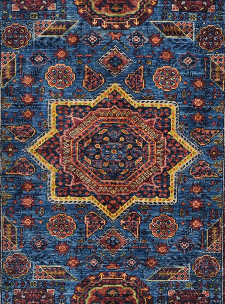 3' 5 x 5' Hand Knotted Mamluk Ziegler Rug